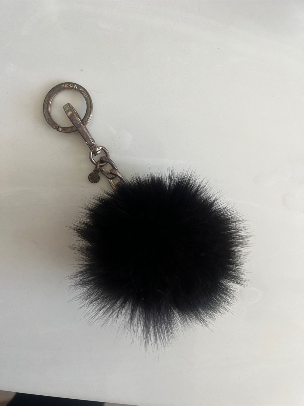Michael Kors Genuine Fox Bag Charm.